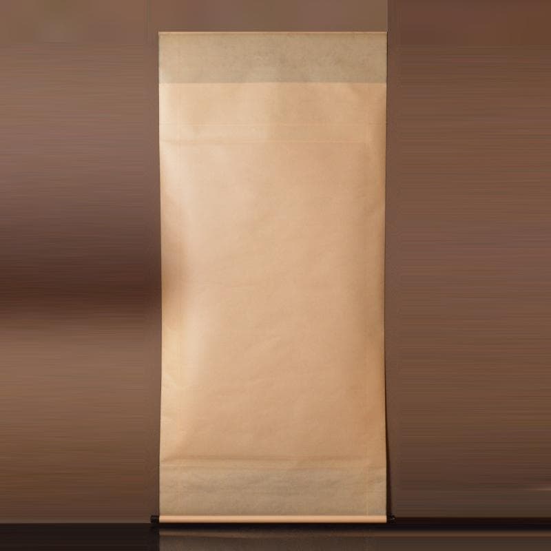 掛軸　平安　伊藤若冲作　工芸印刷　花鳥図　時代箱付　M　4649A