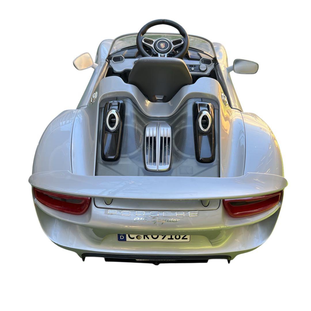 直接お引き取り歓迎　アヴィーゴ　6v ポルシェ918 電動自動　子供用乗り物