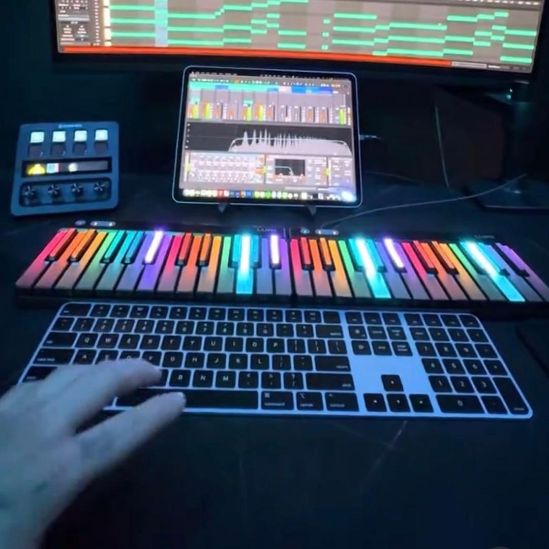 ROLI LUMI後継 Piano M 新品2台セット カラフルに輝くキーボード