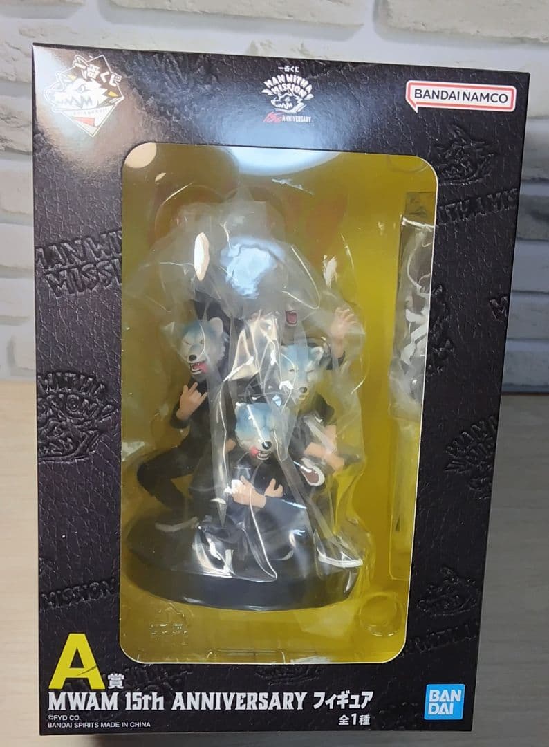 一番くじ MAN WITH A MISSION 　☆A賞 フィギュア+おまけ