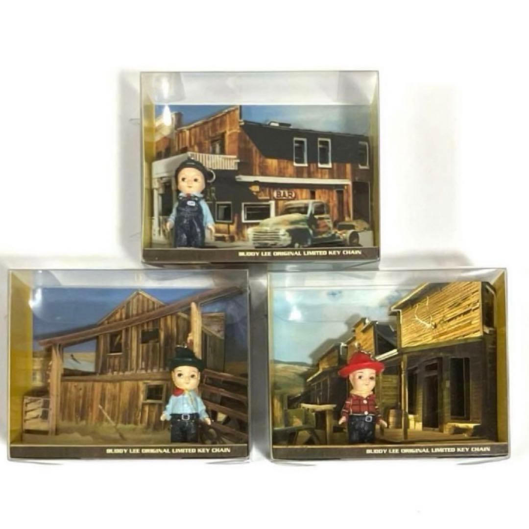 【未使用】Buddy Lee バディ・リー 限定 キーチェーン 3種セット