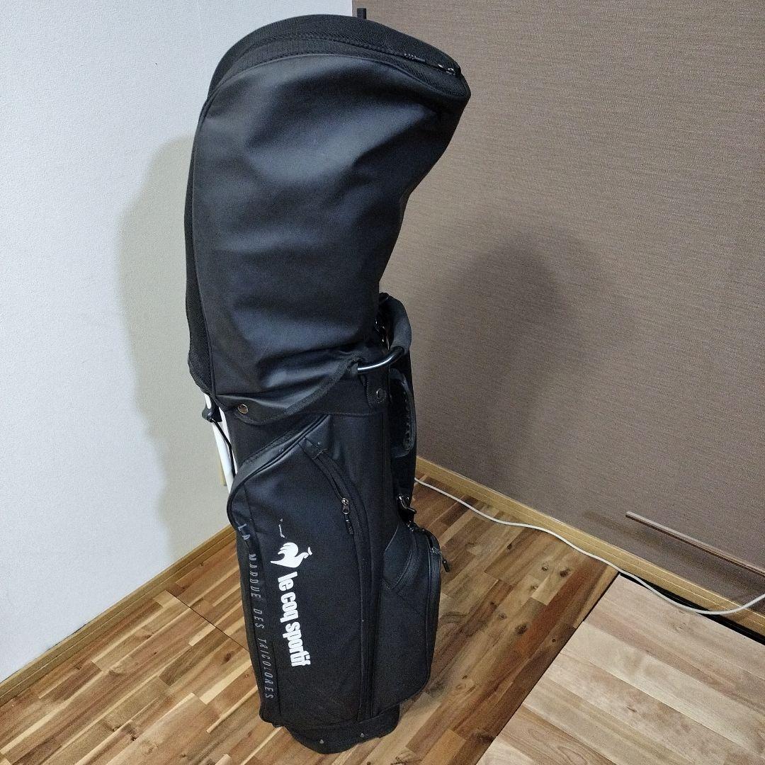 ルコック　キャディバッグ　黒　９型