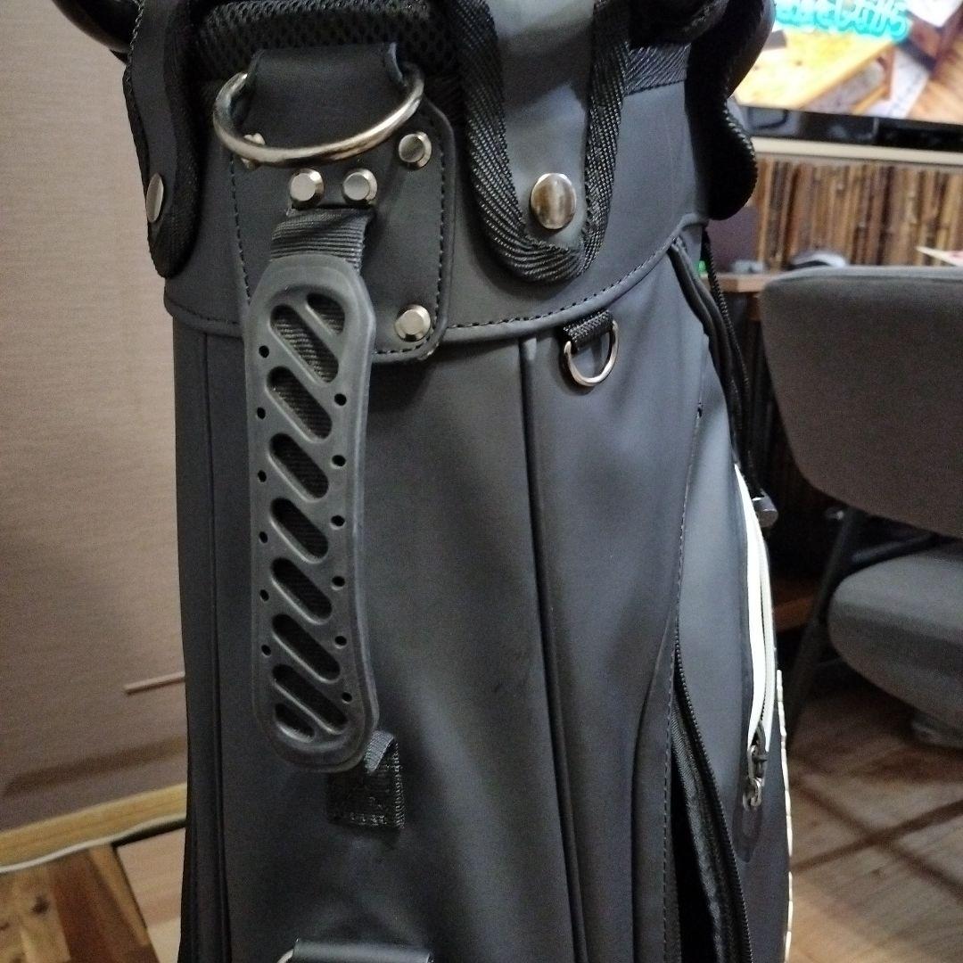 ルコック　キャディバッグ　黒　９型