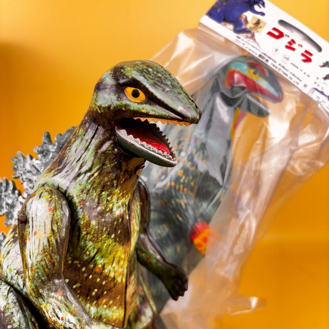 マルサン ゴジラ 珍彩色 B/Oスタイル レア（ソフビ・ブルマァク・やまなや）