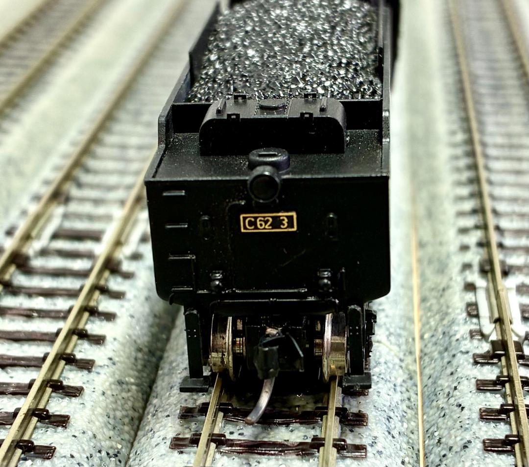 ☆憧れの人気モデル☆彡『C62 3号“ニセコ”牽引 蒸気機関車』