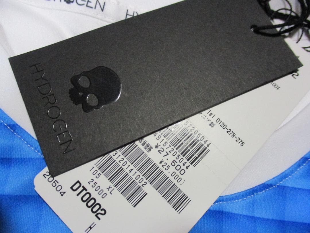 【ハイドロゲン・テニス】スペクトラム・テックＴシャツ★未使用★XL★送料無料