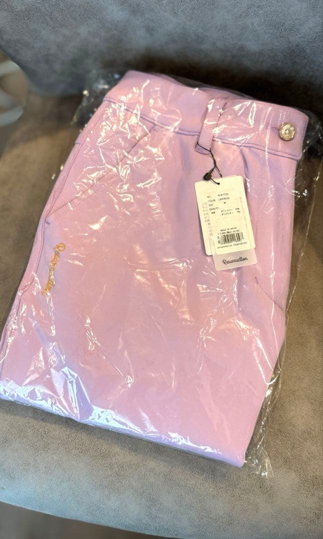 新品タグ付き★レザレクション ストレッチジョガーパンツ / ラベンダー