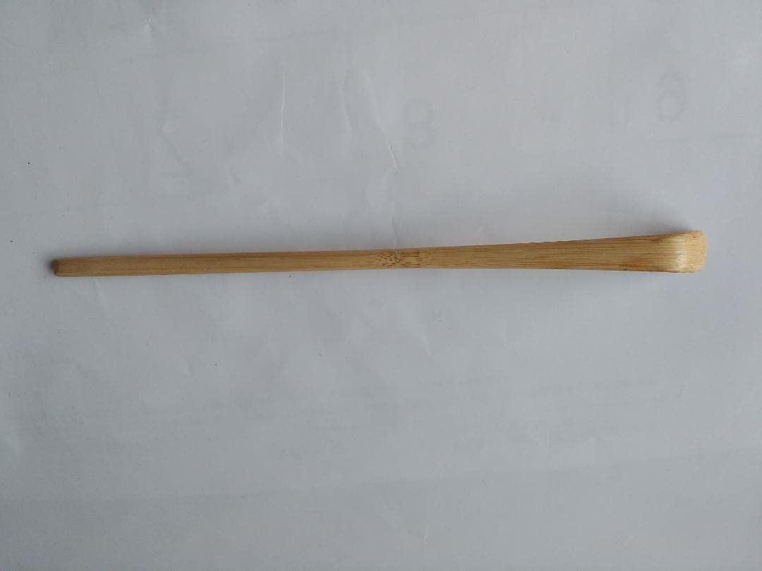 茶杓 大徳寺派 極楽寺 西垣宗興 銘 洗心 茶杓師 影林宗篤 白竹 茶道具 美品