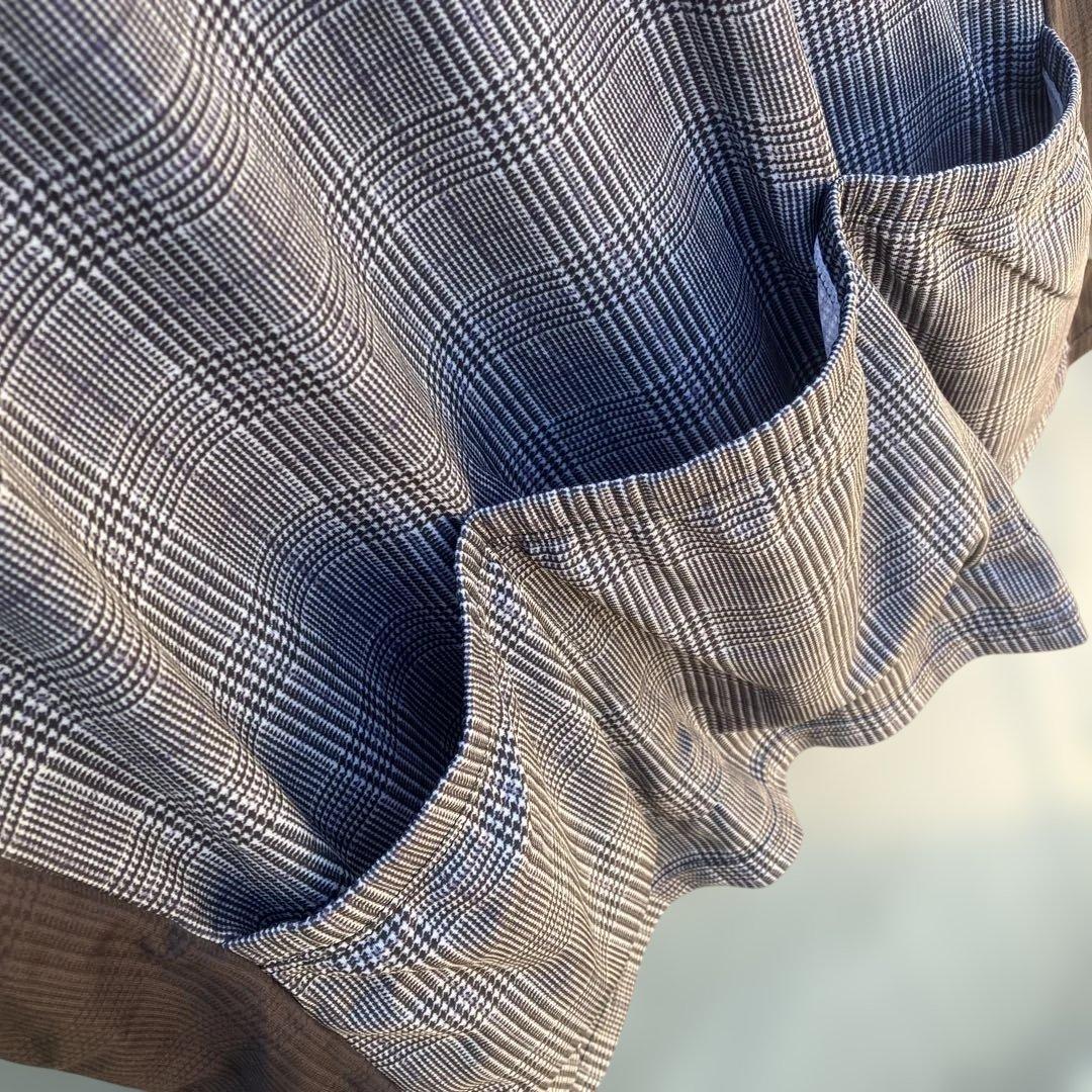 KAPELMUUR チェック柄サイクルジャージ WXL