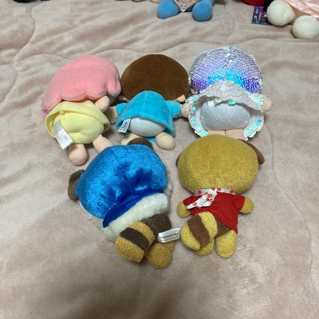 サンリオ　マスコット＆ぬいぐるみ　1976〜最近まで　34こ　中古　バラ売り不可