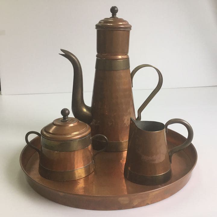 銅製 コーヒーセット