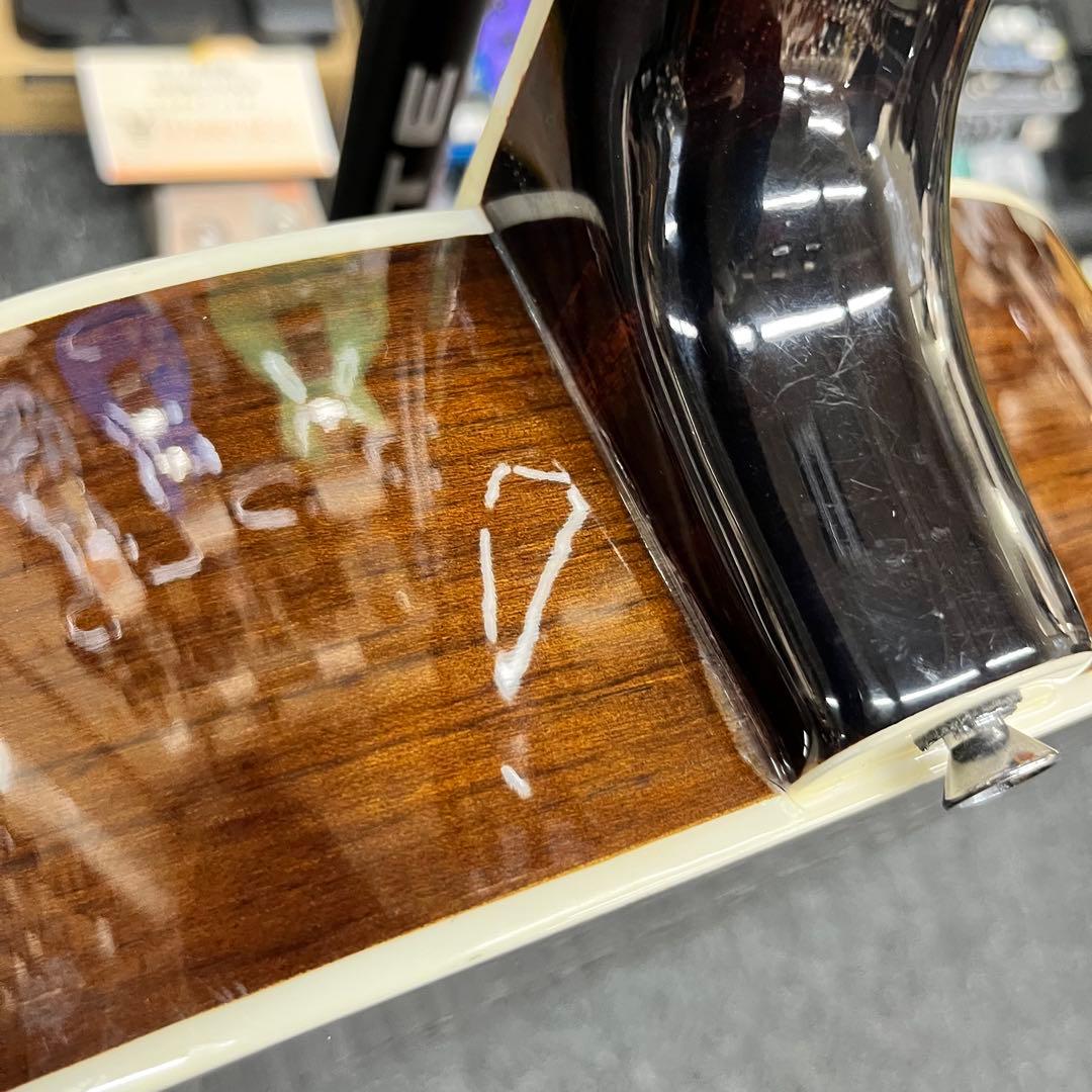 【11363】James J-500A OVANAT トップ単板 エレアコ