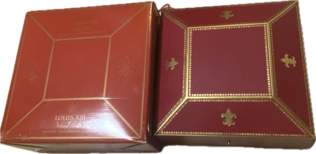 レミーマルタン　ルイ13世　金キャップ　四角形箱　グランドシャンパーニュ　古酒