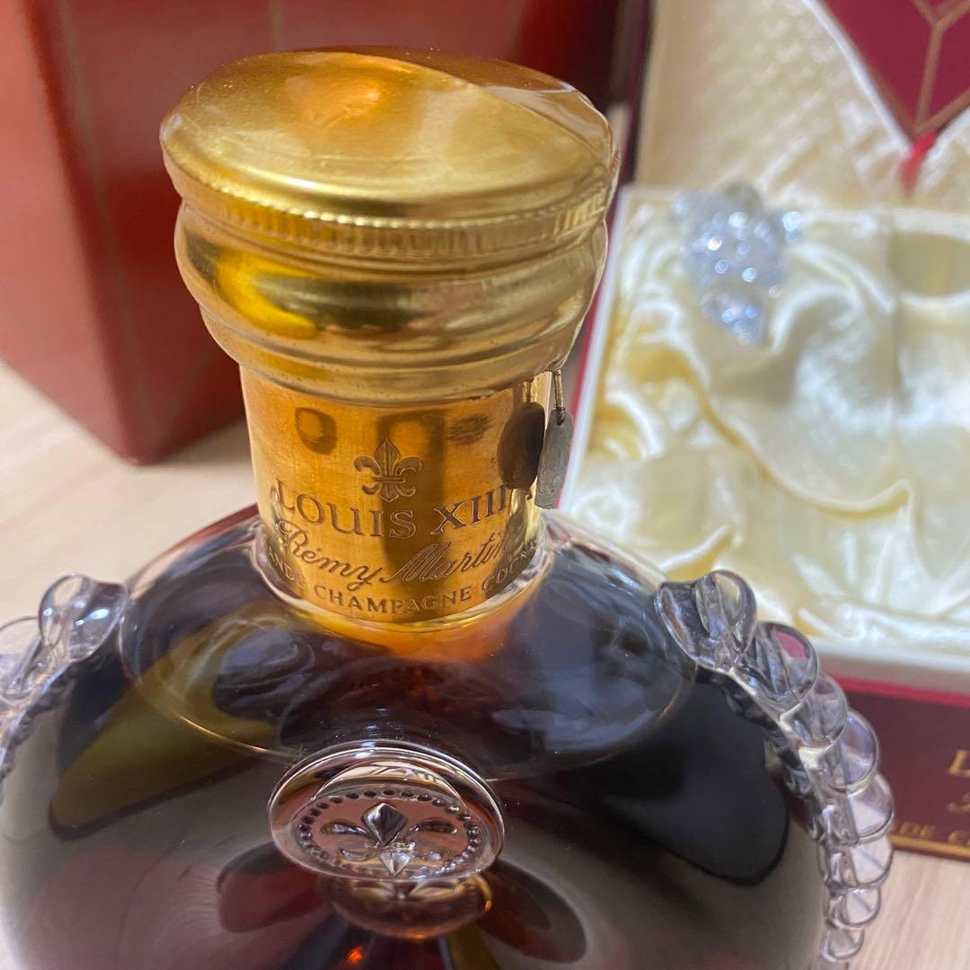 レミーマルタン　ルイ13世　金キャップ　四角形箱　グランドシャンパーニュ　古酒