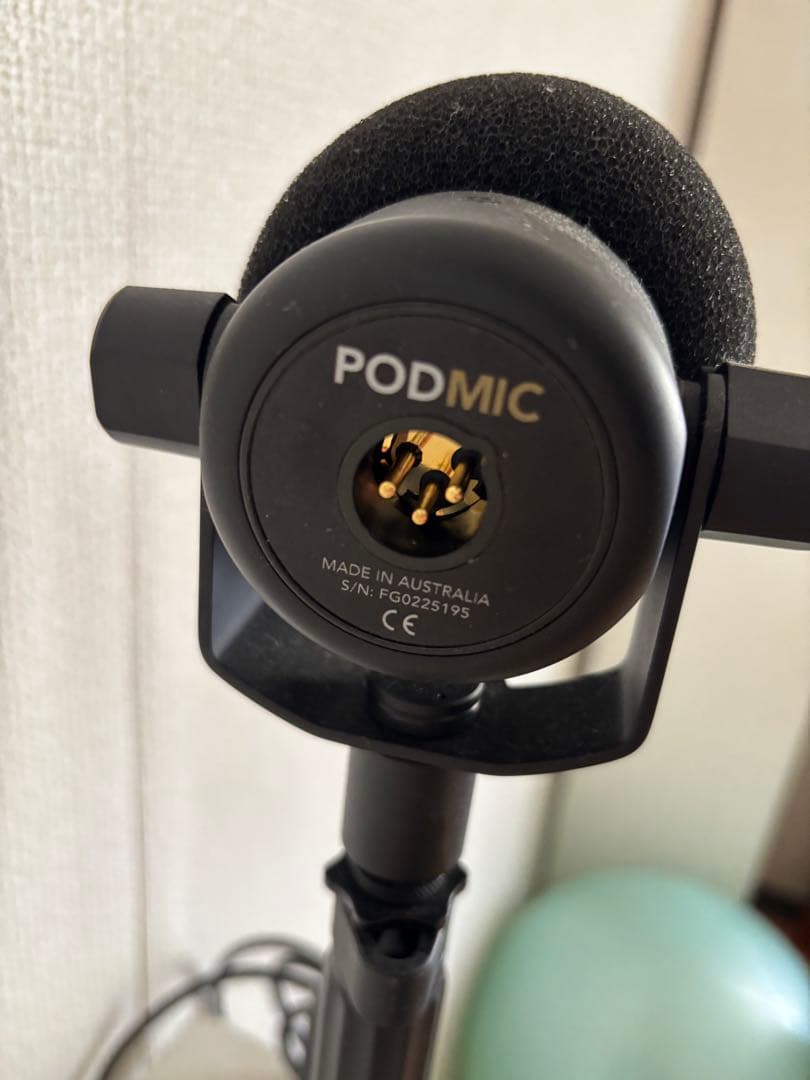 Rode PODMIC ➖ スタンド➖ケーブル