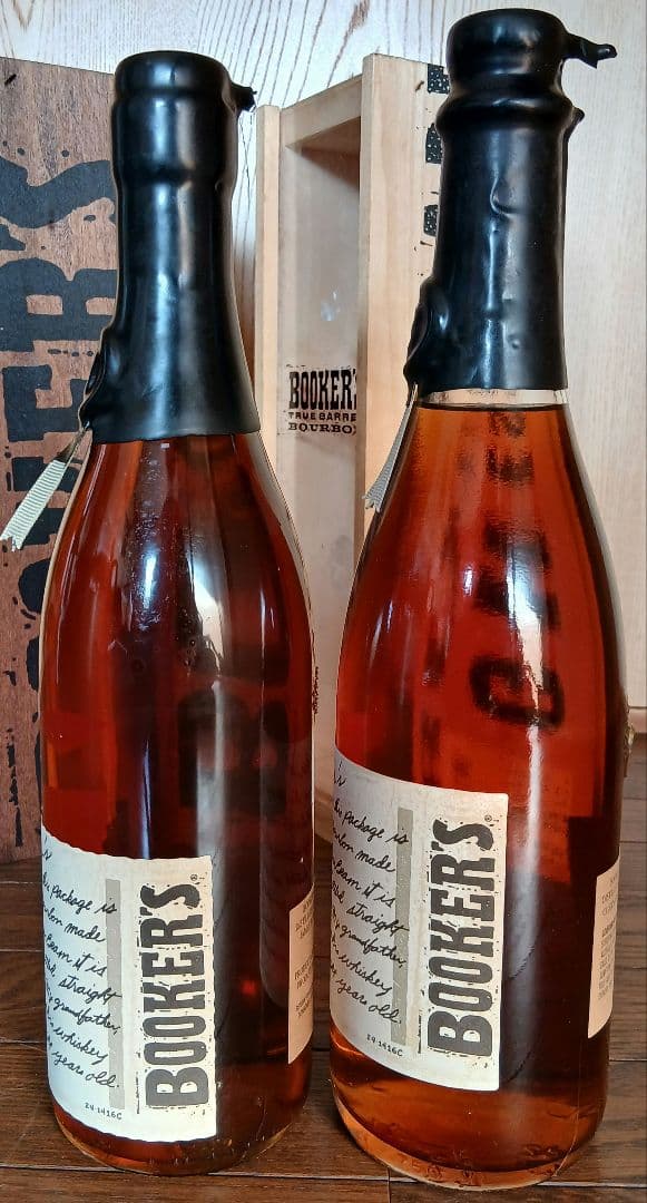 ブッカーズ2015、他　２本　バーボン　booker's bourbon