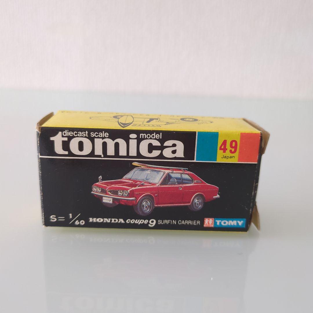 黒箱 トミカ ホンダクーペ9 サーフィンキャリア 色指定箱