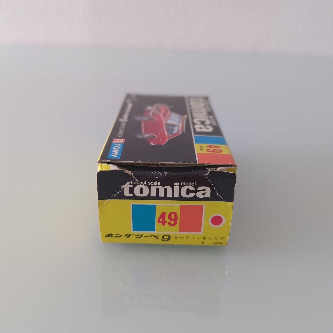 黒箱 トミカ ホンダクーペ9 サーフィンキャリア 色指定箱