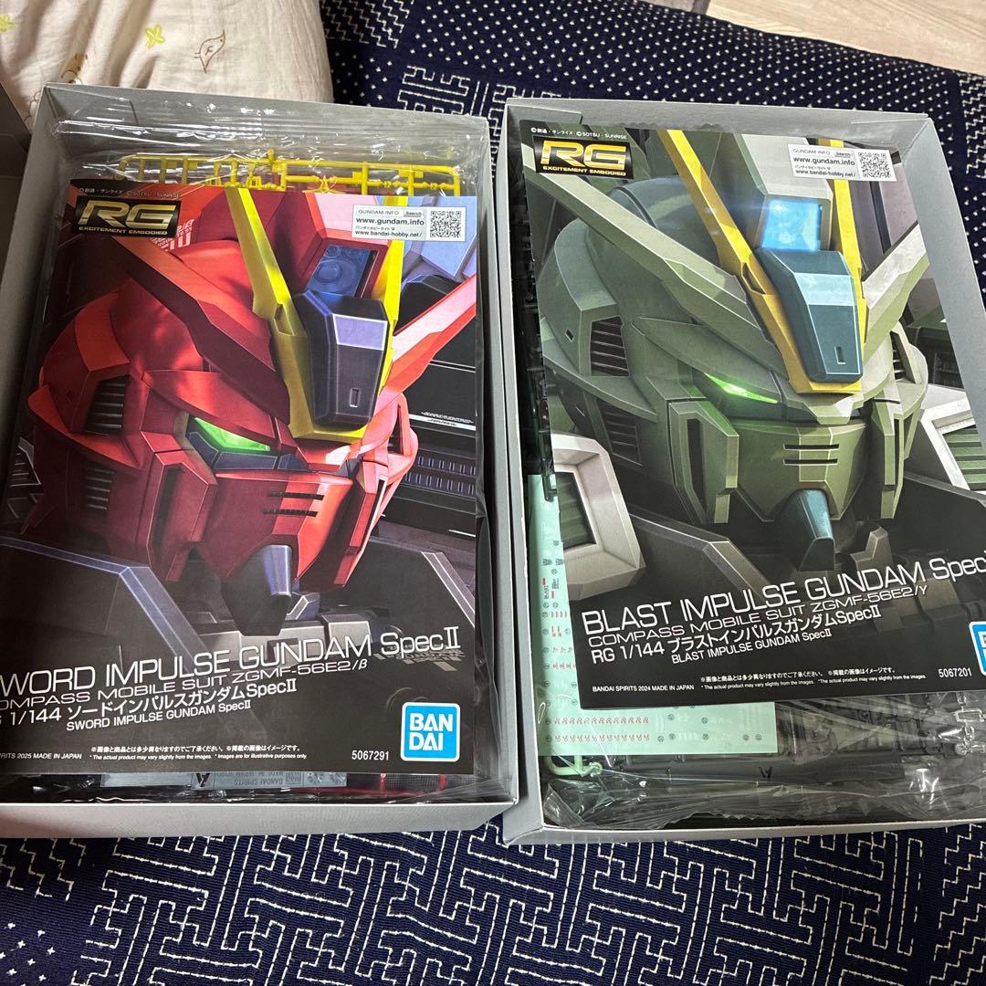 3個セット　ブラストインパルスガンダムspecⅡ ソードインパルスガンダム