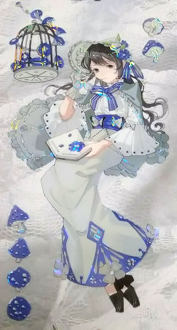 J665＃紫韵童谣(贝壳光)一木一横切り売り海外人物マステ女の子