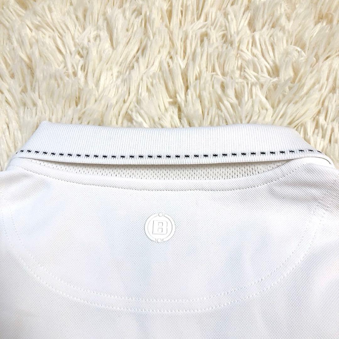 【美品】BRIEFING　バックプリーツ RF 半袖ポロシャツ　ホワイト　S