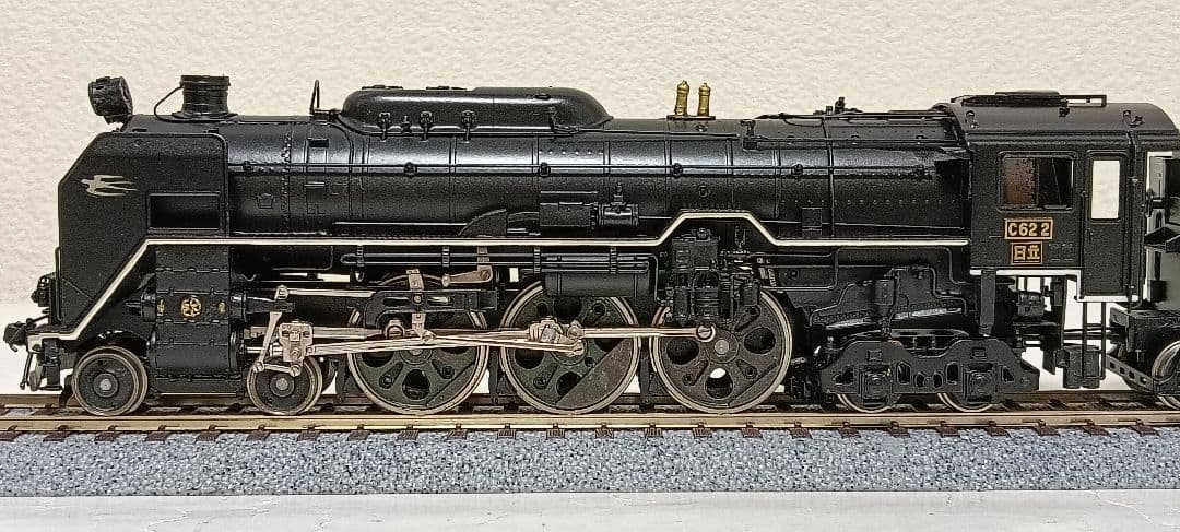 HOゲージ 天賞堂 Ｃ622号機蒸気機関車、メンテナンス済 NO,491