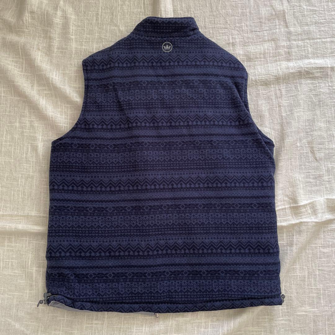 PETER MILLAR リバーシブル フリースベスト L 高級ウェア