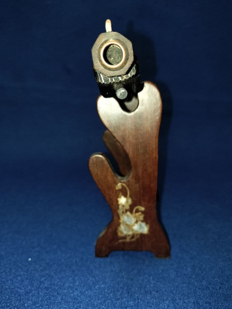 短筒　馬上筒　火縄銃　手作り木製　飾り物