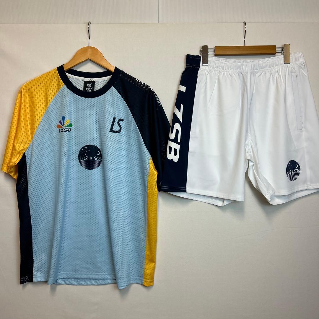 Mサイズ ルースイソンブラ セットアップ　サックスホワイト