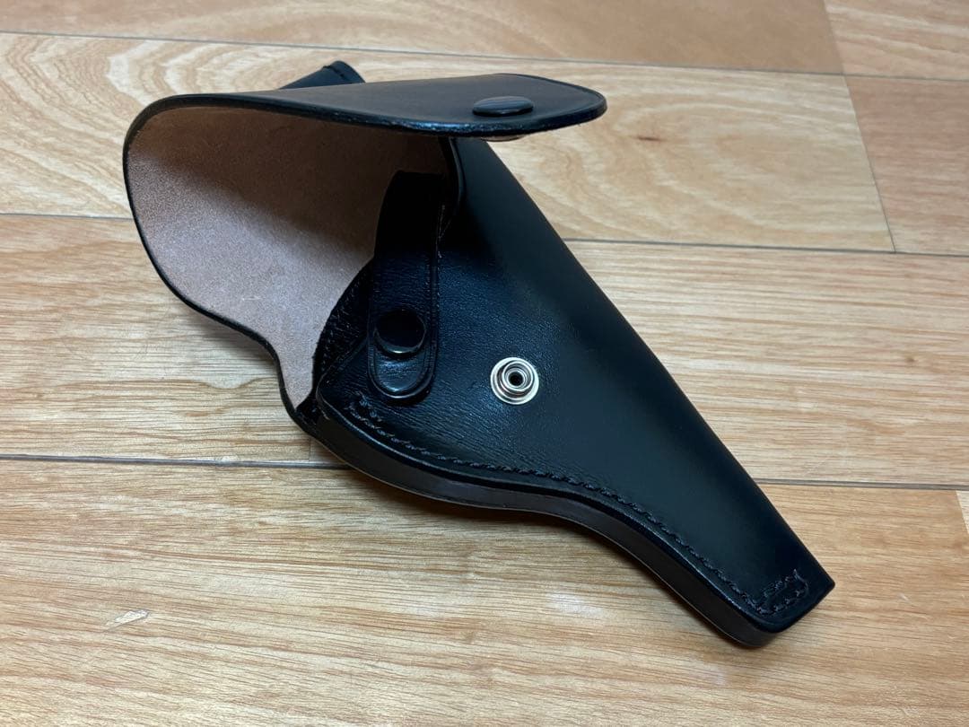 2点セット 警察 ホルスター 本革製 ニューナンブ サクラ 銃 分割型 調整板付