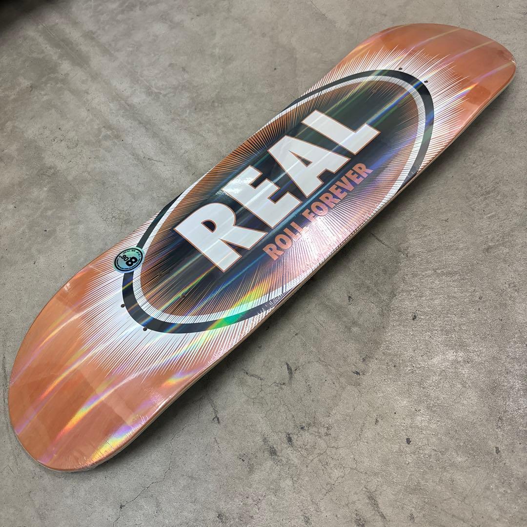 REAL スケートボード デッキ 8.06インチ
