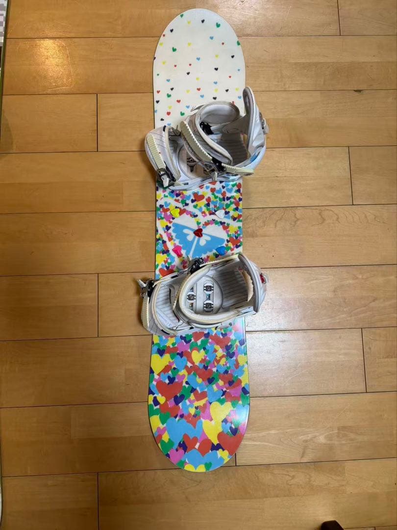 ROXYスノーボードセット　106センチ　ビンディング　Sサイズ　子供用