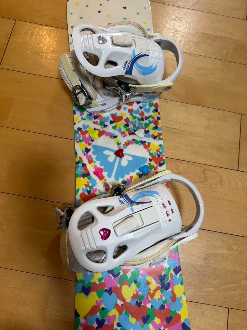 ROXYスノーボードセット　106センチ　ビンディング　Sサイズ　子供用