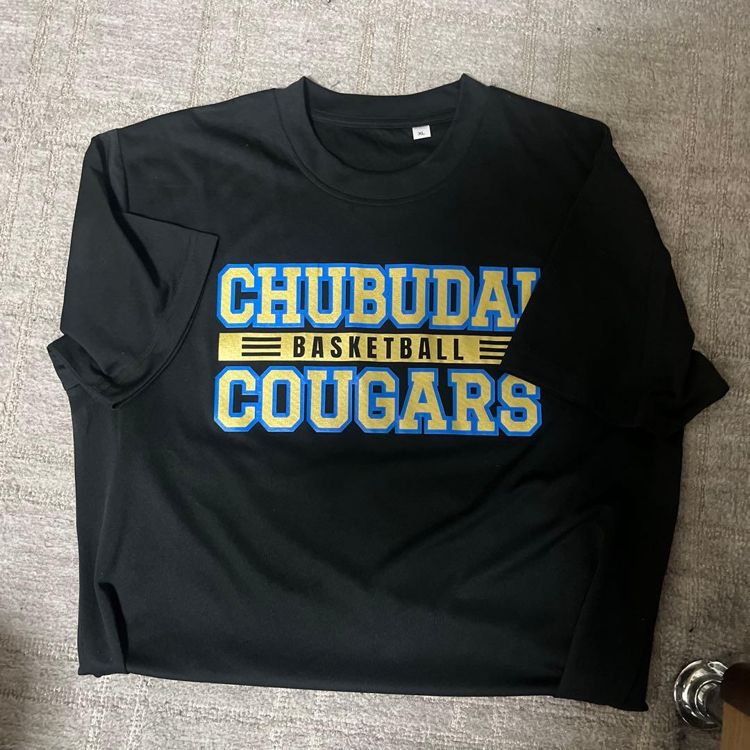 中部第一 バスケットボールTシャツ