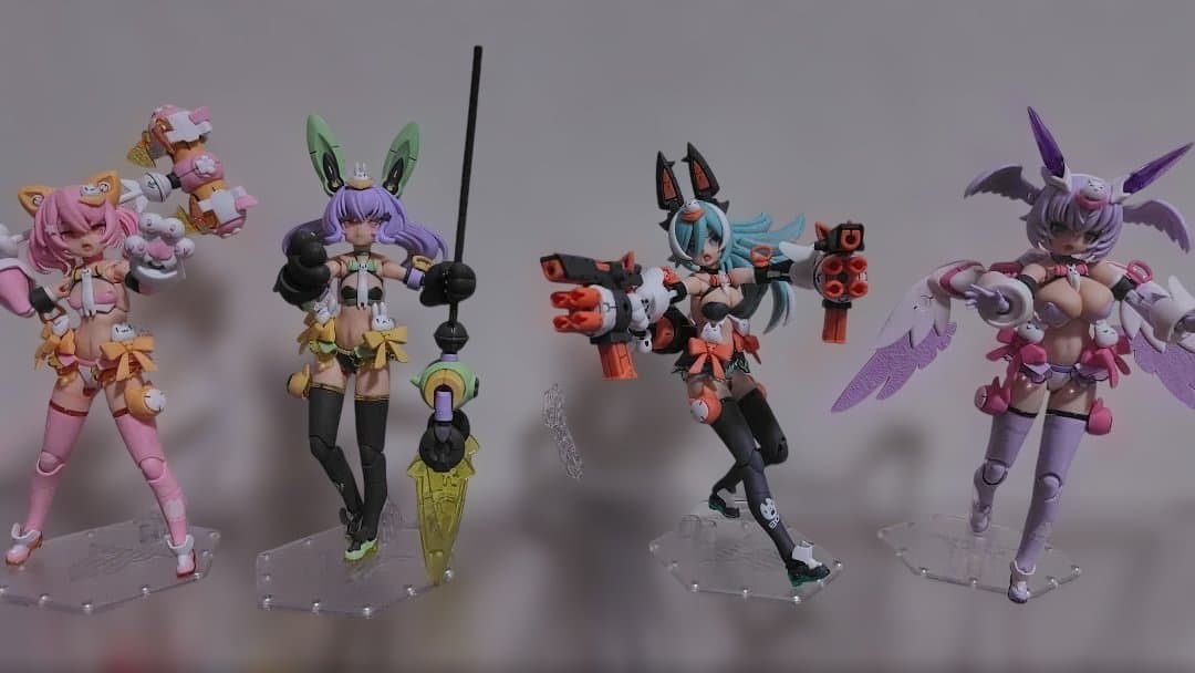 メガミデバイス バスタードール PUNI☆MOFU M.S.G 計19点