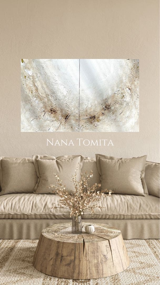 アート/絵画/インテリア/ニュアンス/テクスチャー/モダン/抽象画/海外/ホテル