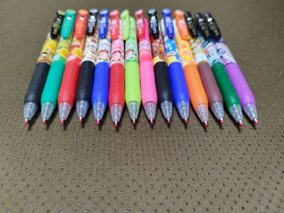 SARASA サラサクリップ 全て新品14本　ペコちゃん・チュッパチャップス他