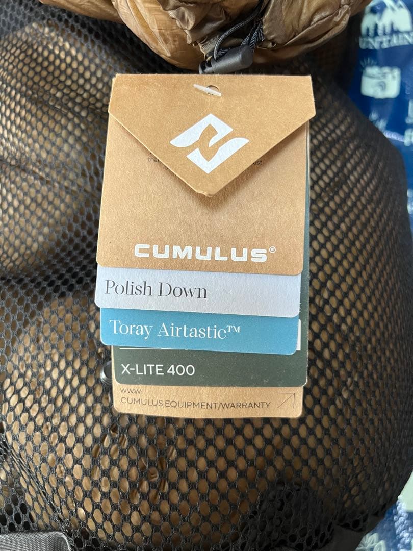 アウトドア寝具 CUMULUS X-LITE 400