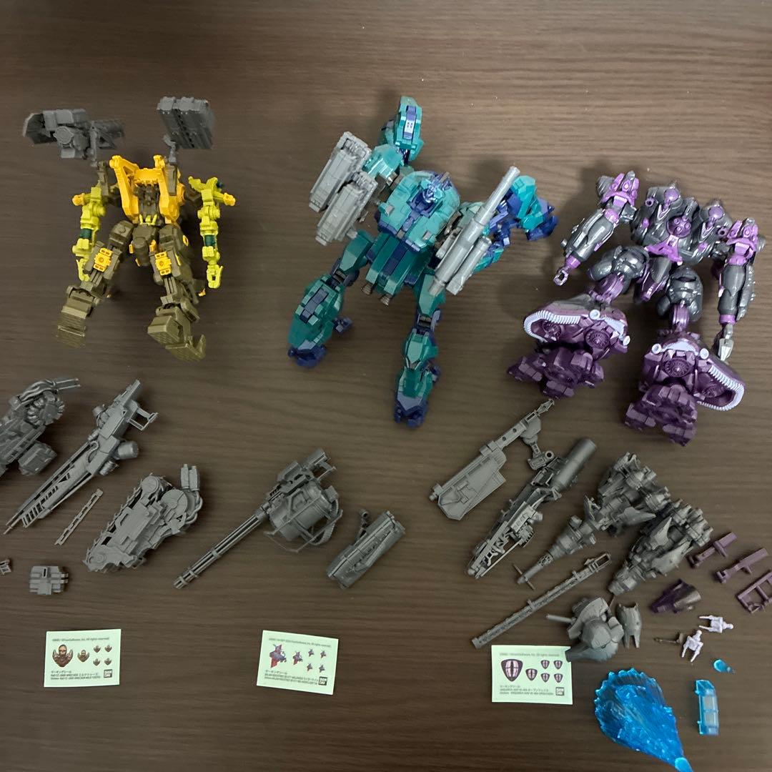 30mm アーマードコア　ミルクトゥース　ライガーテイル　オープンフェイス