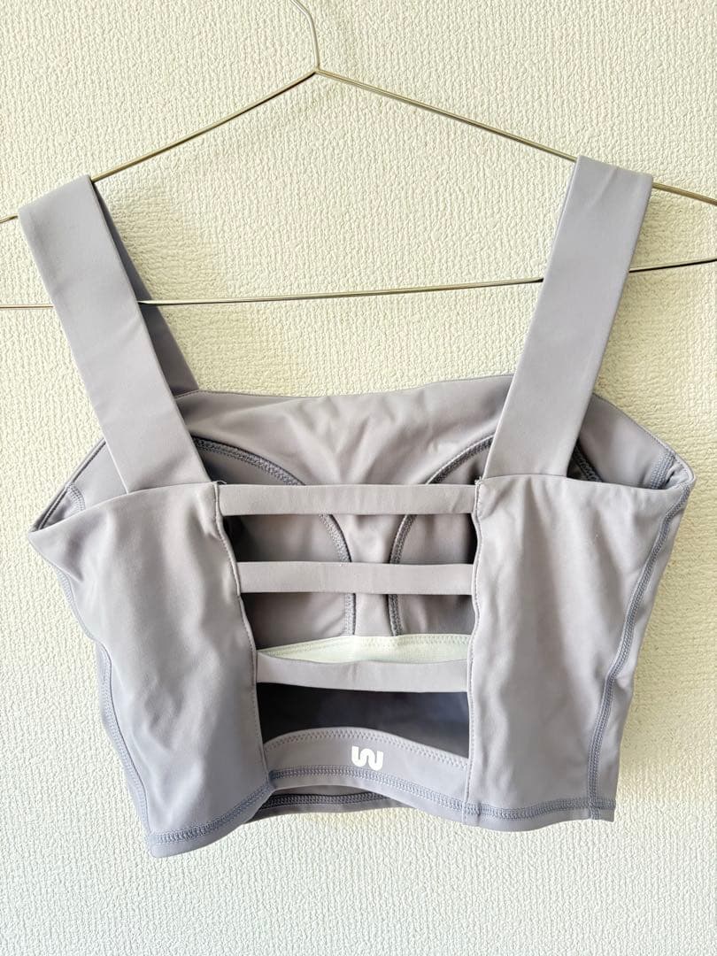 新品・未使用・Werthy 野沢和香　トップス　カラー　ラベンダー　YOGA