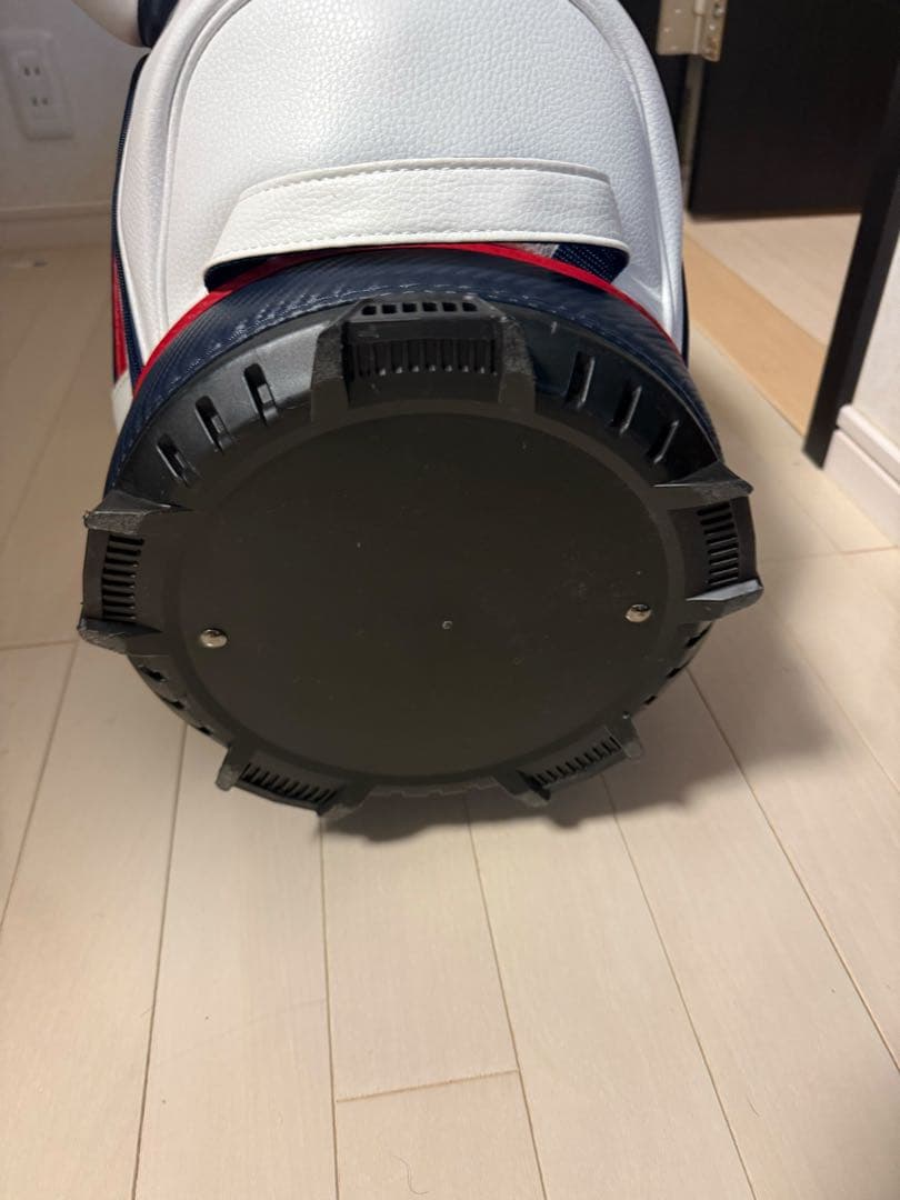 new balance キャディバッグ ホワイト/ネイビー/レッド