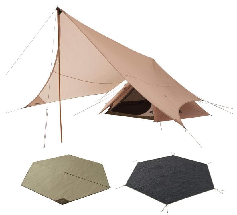 美品　ロゴス(LOGOS) Trad Tepee&タープ350-BJ★おまけ付き