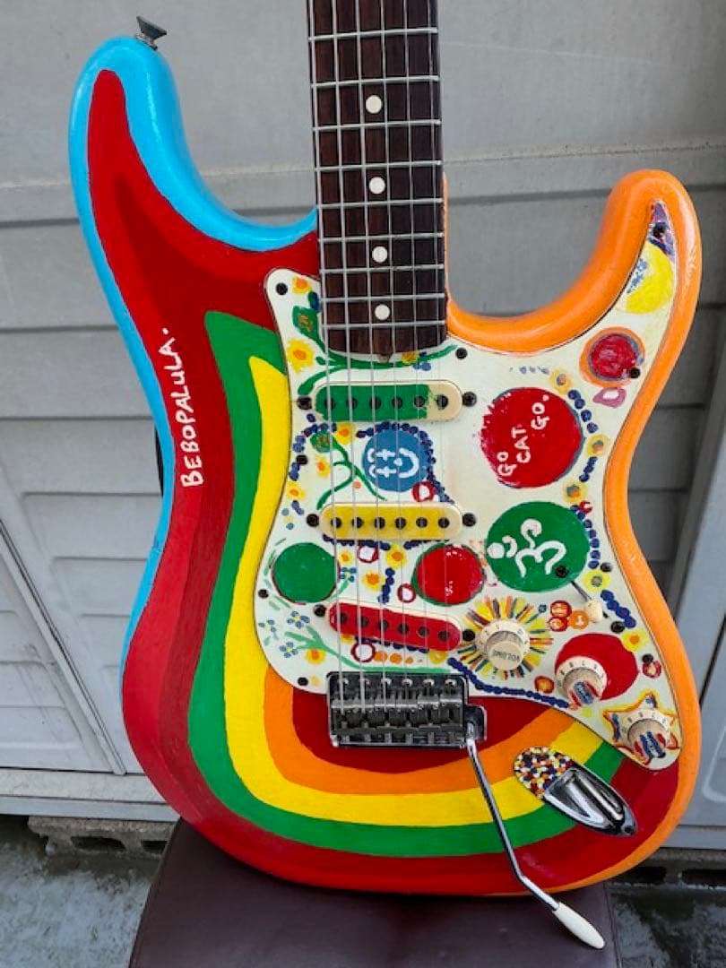 Fender  62型、ストラトキャスタージョージハリソンのロッキー仕様 超レア