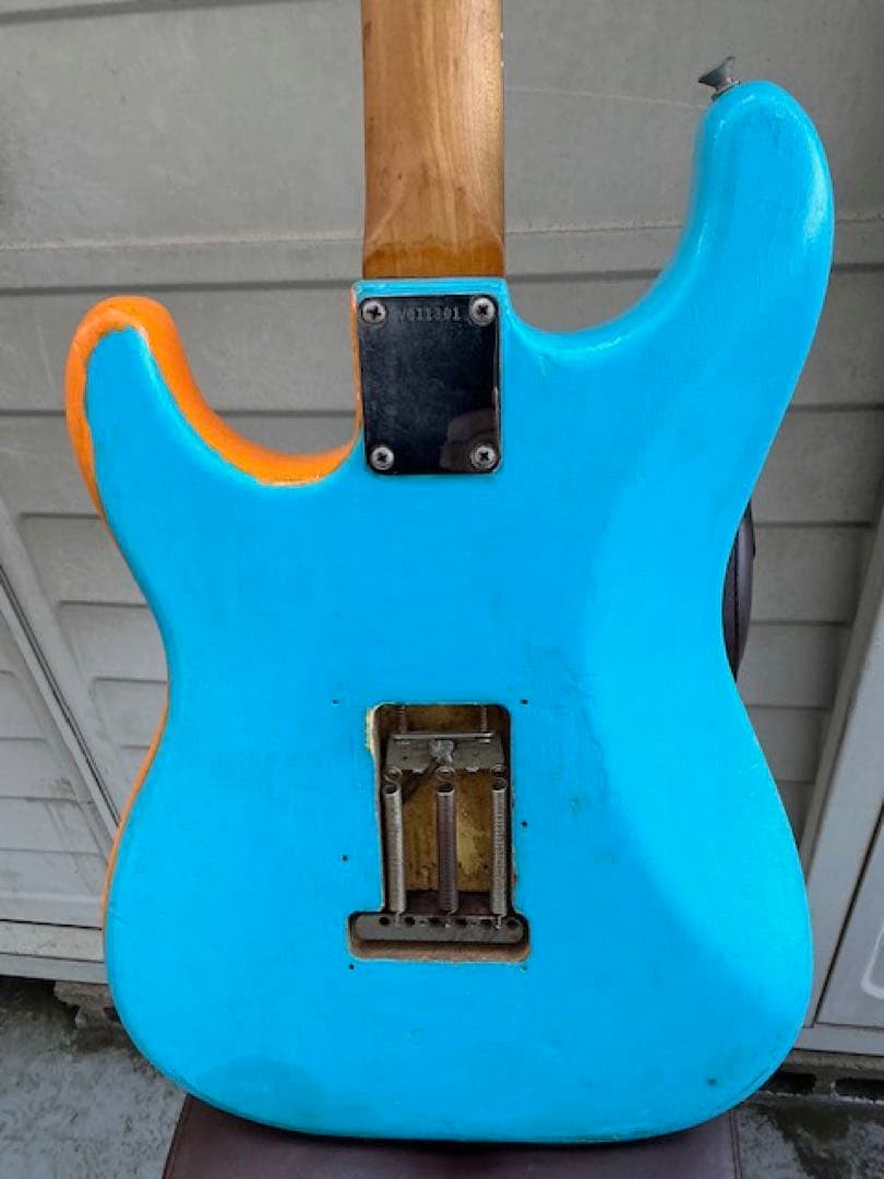 Fender  62型、ストラトキャスタージョージハリソンのロッキー仕様 超レア