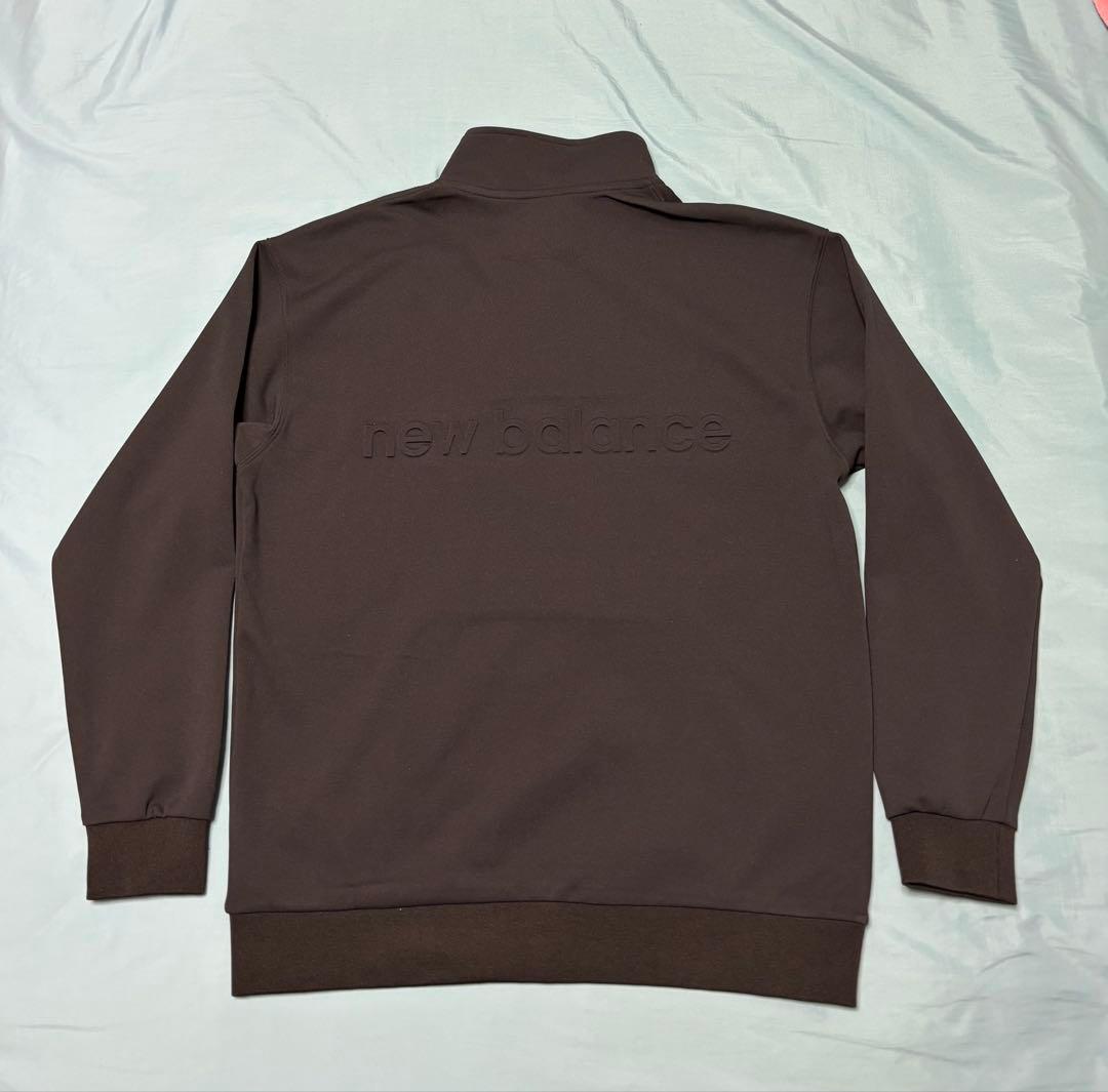 ニューバランス ゴルフ ハーフジップ プルオーバー ブラック 5(L)