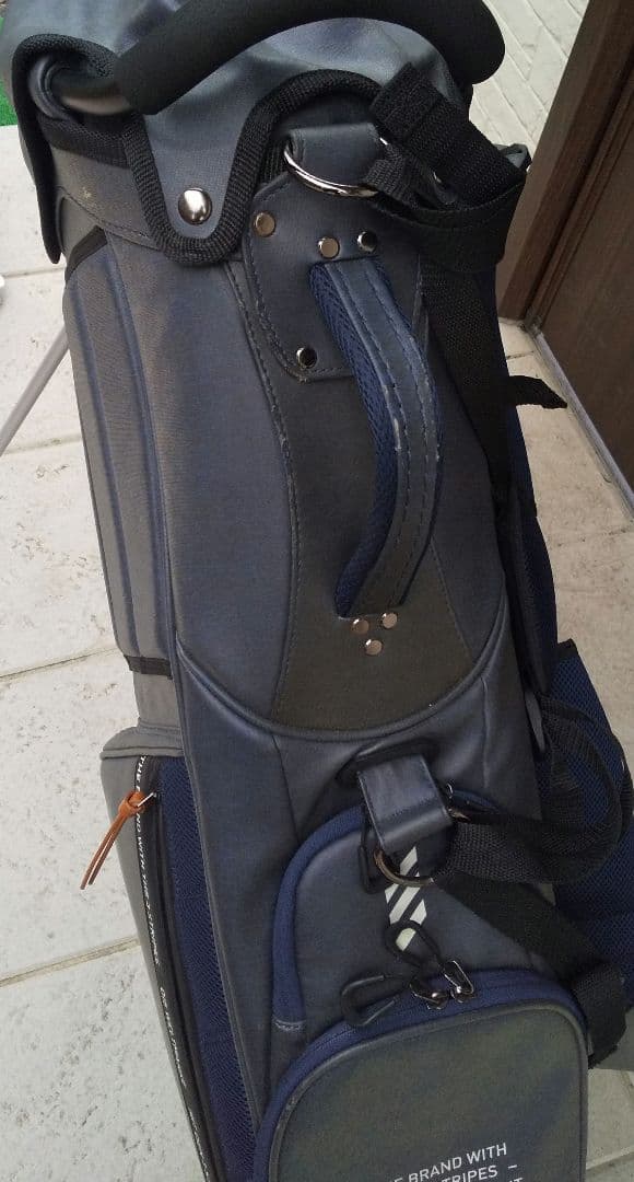 アディダス ゴルフ キャディバッグ 軽量 スタンド式 ラウンドバッグ セット