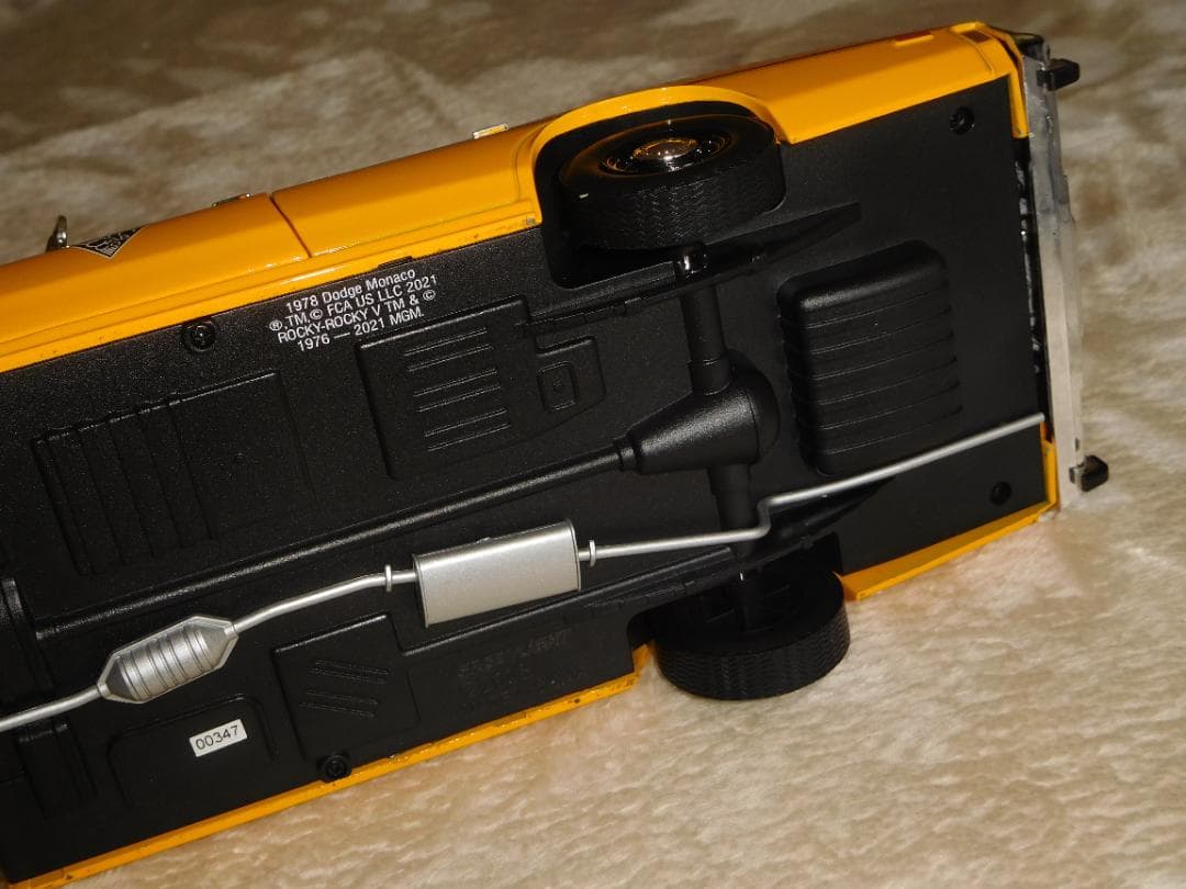 ミニカー ROCKY III DODGE MONACO 1/18 MOVIE TAXI