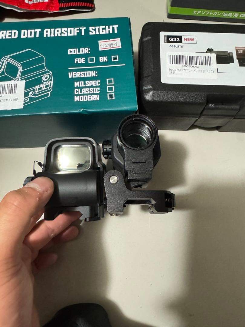 EO TECHホロサイトブースターセット