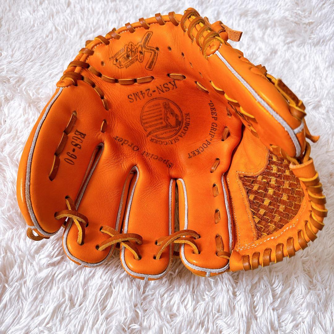 久保田スラッガー　江頭重利 90歳記念限定モデルグラブ　内野手用