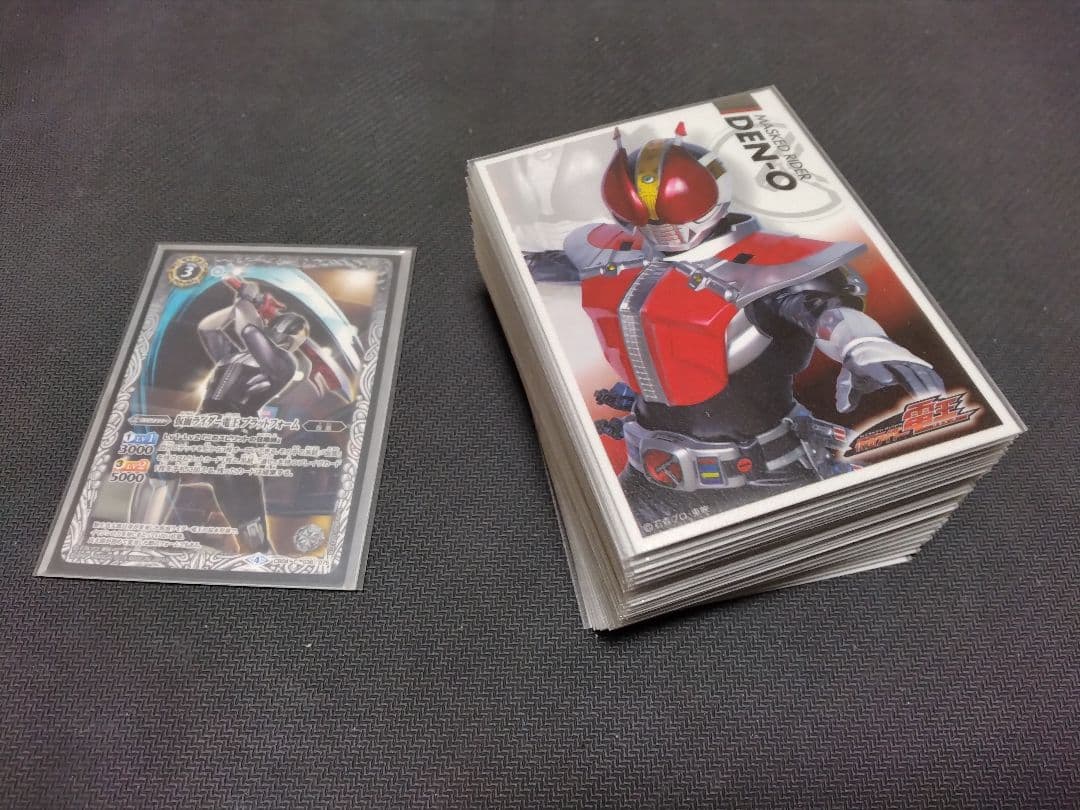 バトスピ 仮面ライダー電王デッキ 40枚+差し替えカード+3重スリーブ付きセット